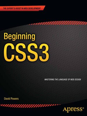 cover image of Beginning CSS3